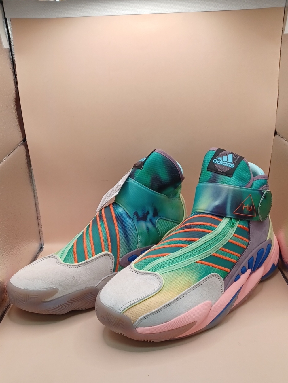 Adidas X Pharrell Williams O To G0 Men Multicolored Sneakers Size 10.5 US HQ6979